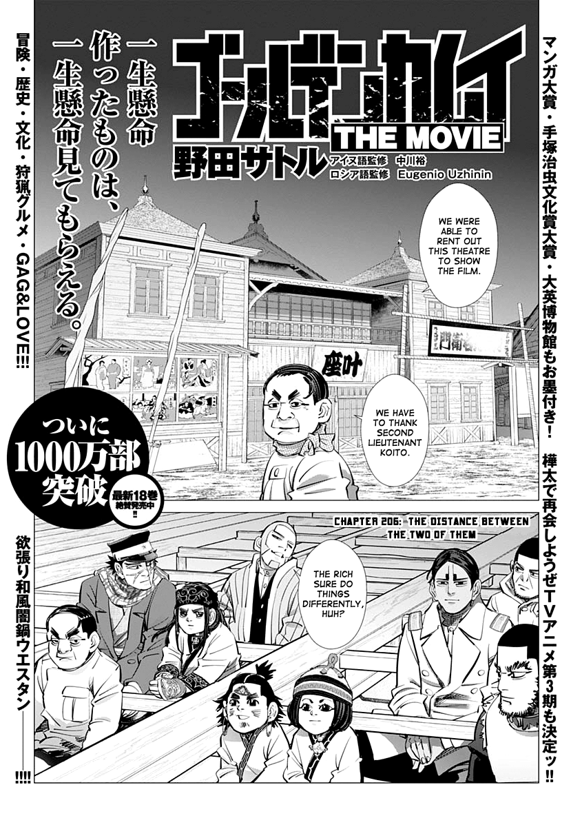 Golden Kamui Chapter 206 1